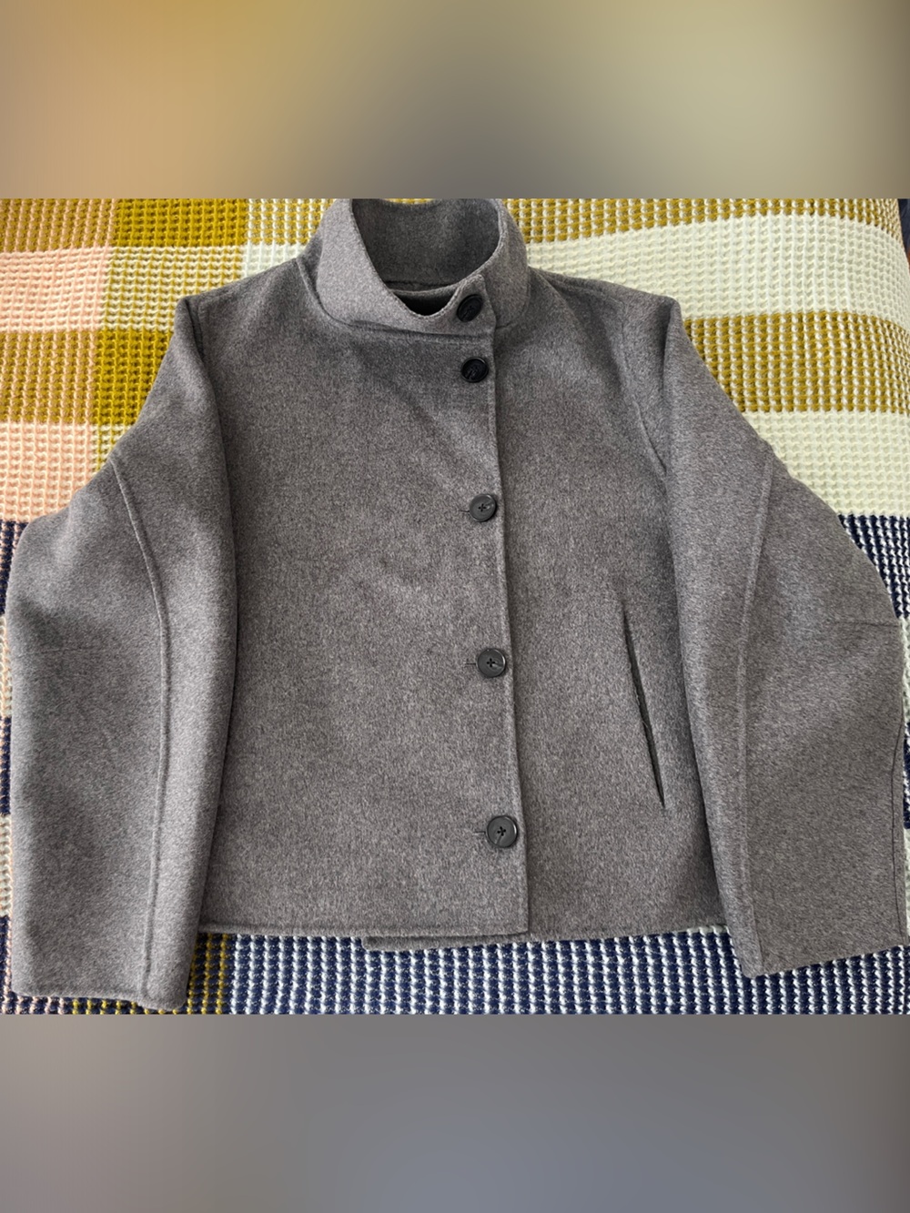 Urban Revivo Wool Gray Jacket